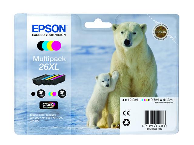 Multipack original Epson T26XL