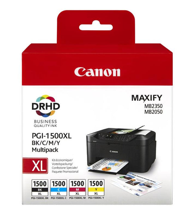 Cartouche d'encre originales Canon PGI-1500XL Multipack