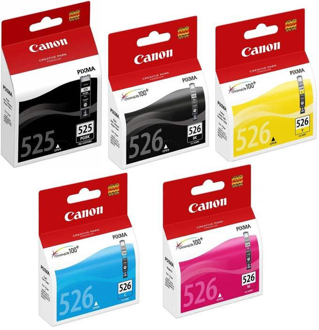 Cartouche d'encre originales Canon PGI-525/CLI-526 Multipack