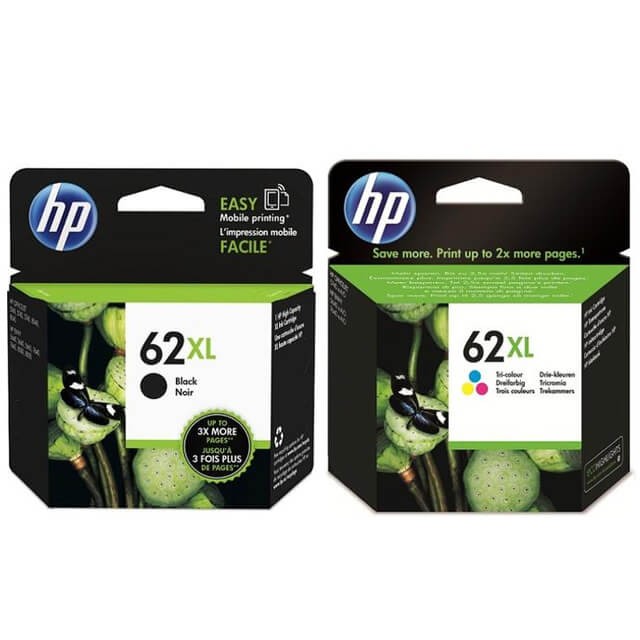 Multipack original HP 62XL