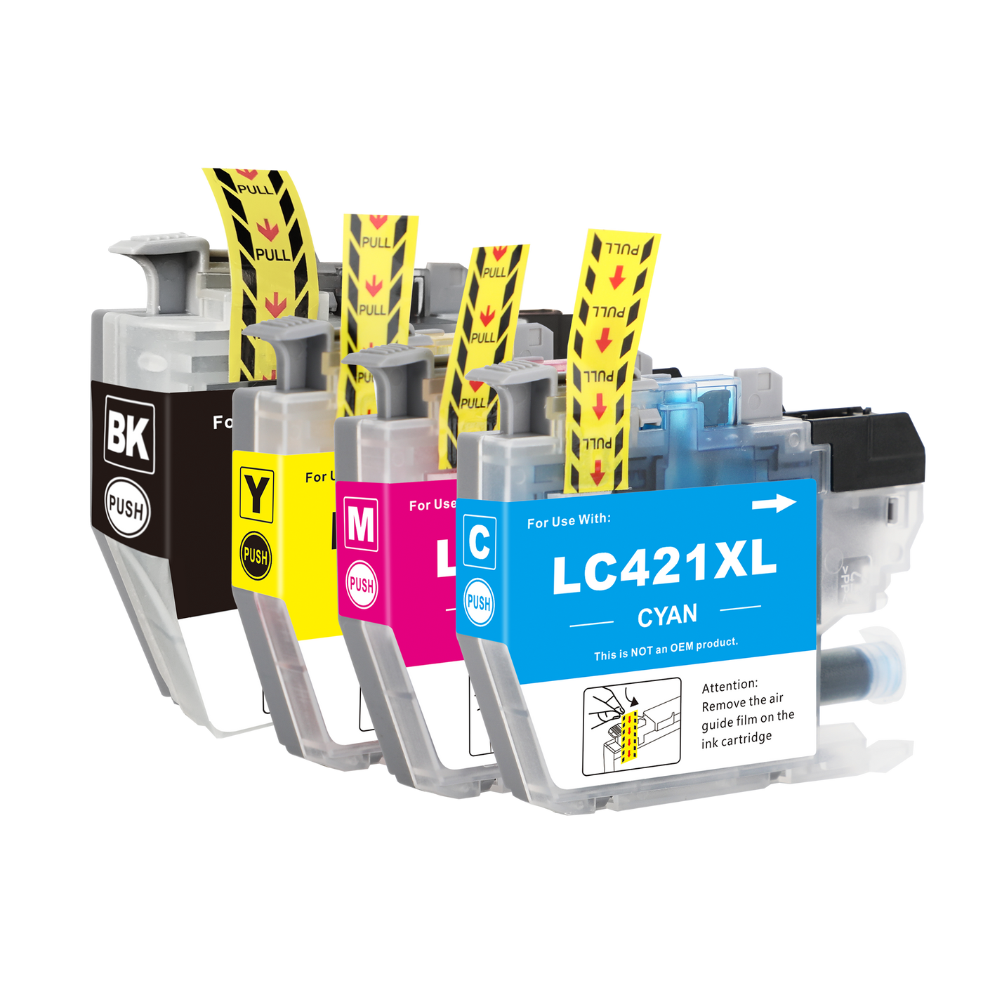 Cartouche d'encre compatibles Brother LC421XL Multipack