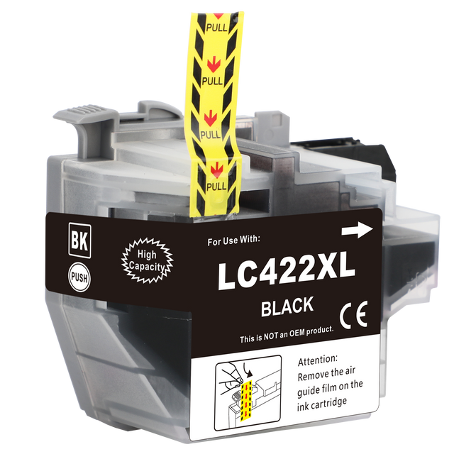 Cartouche d'encre compatibles Brother LC422XL Noir (1 Noir)