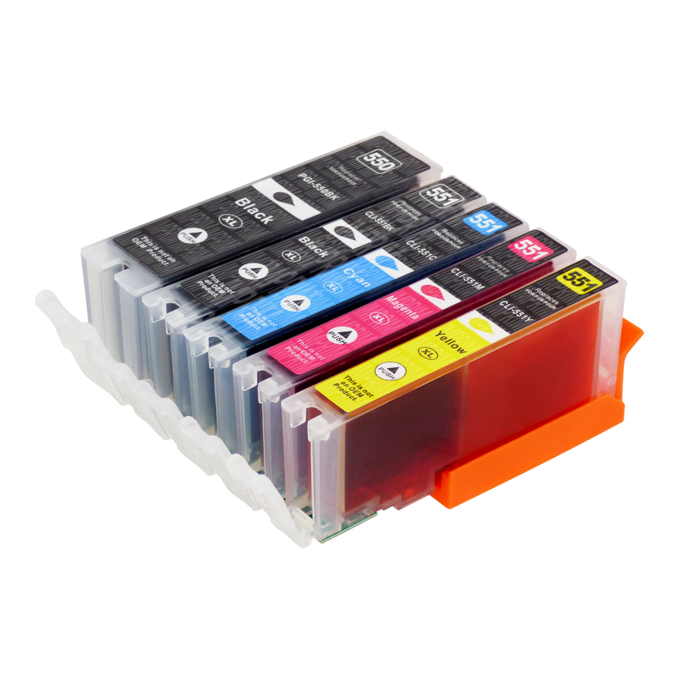 Cartouche d'encre compatibles Canon PGI-550XL/CLI-551XL Multipack