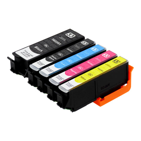 Cartouche d'encre compatibles Epson T33XL Multipack (1 Noir + 1 Photo Noir + 3 Couleurs)