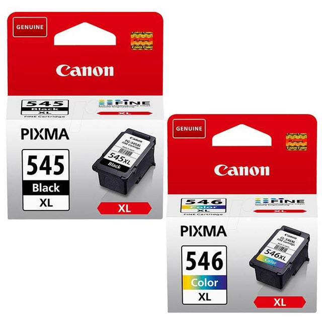 Cartouche d'encre originales Canon PG-545XL/CL-546XL Multipack