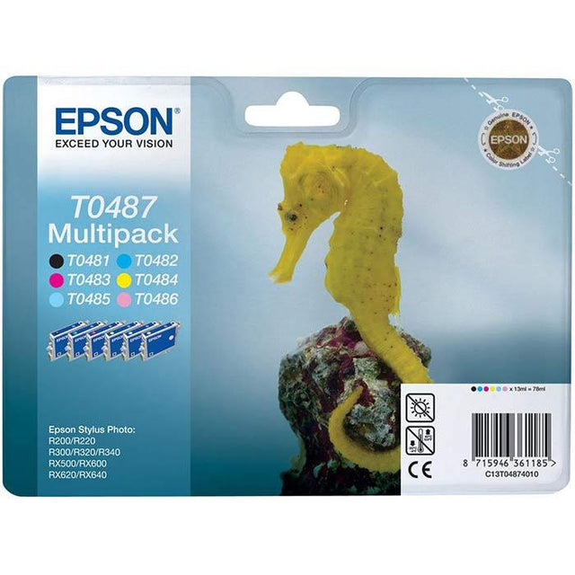 Multipack original Epson T0487