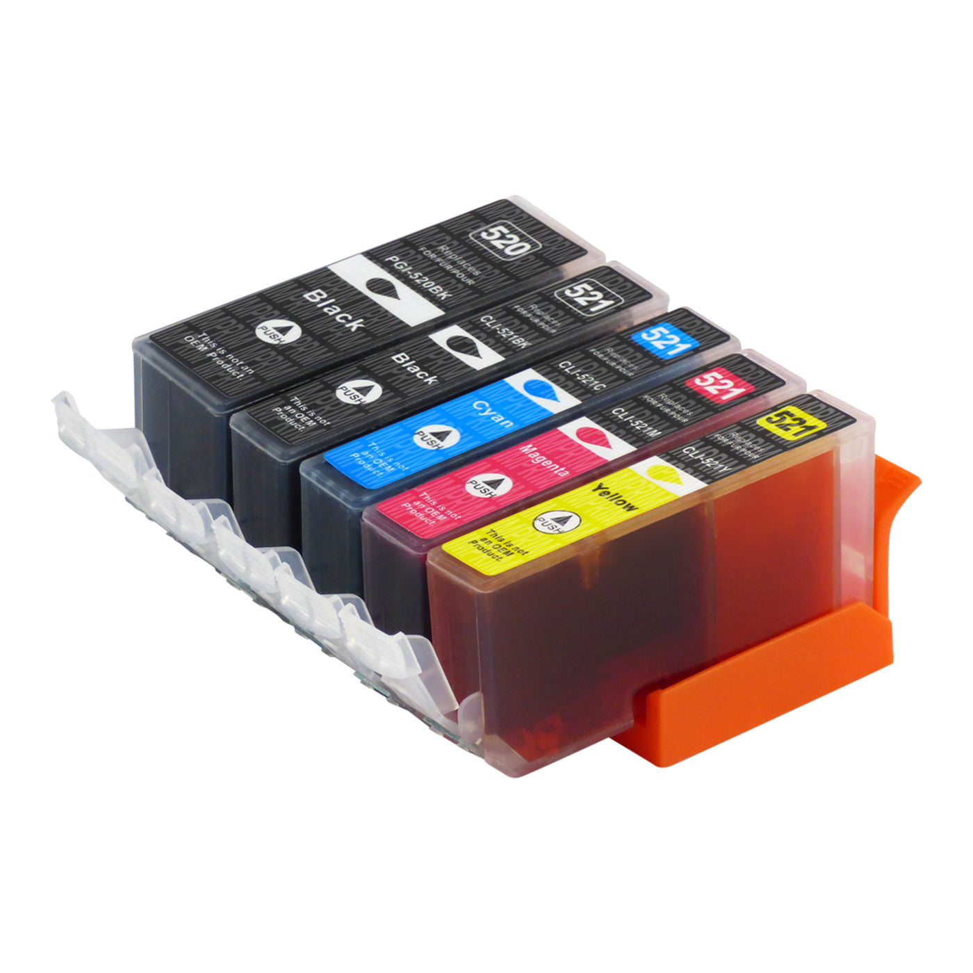 Cartouche d'encre compatibles Canon PGI-520/CLI-521XL Multipack