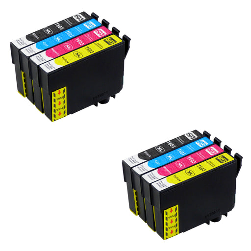Epson 603XL cartouches d'encre compatibles - pack de 8 ( 2x18ml +
